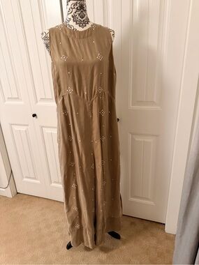 Carmela Wide-Leg Jumpsuit by the brand Sancia size L